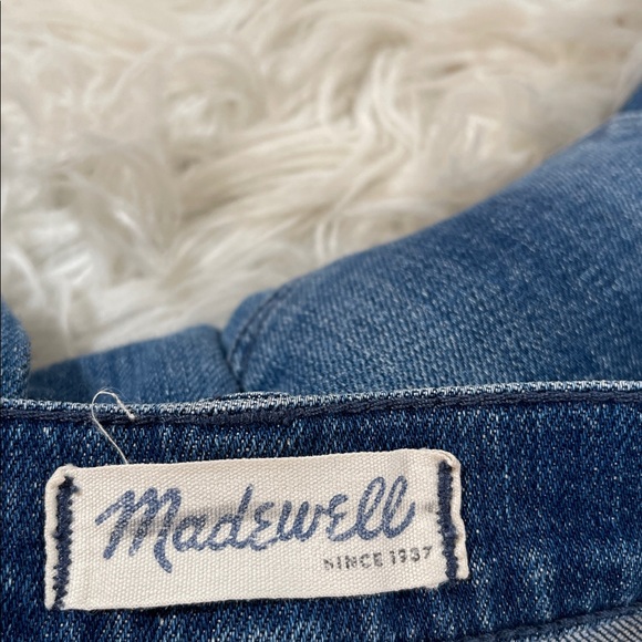 MADEWELL Women’s Size 24 Slim Boyjean Destressed Denim Jeans #B7426 - Picture 8 of 11